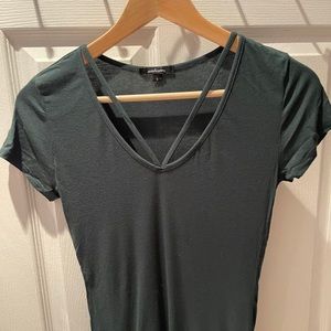 Plain Green Short Sleeve Tee